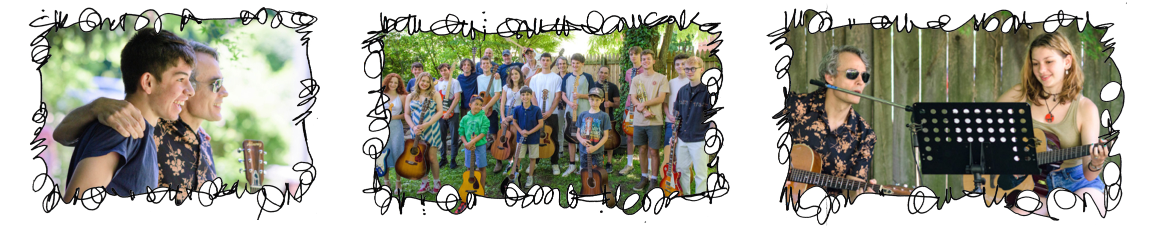 Jeff's recital 'Guitarapalooza' and happy students